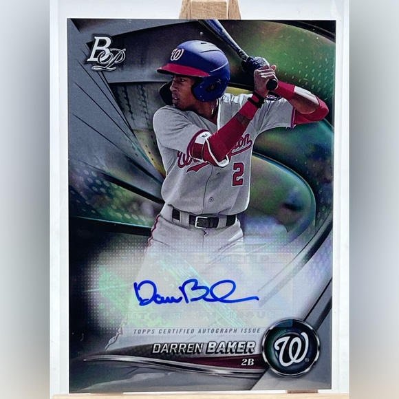 Darren Baker Sticker Auto - Picture 1 of 2